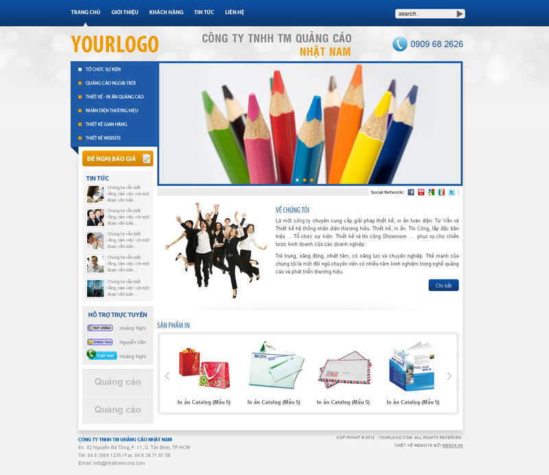 Website Quảng cáo