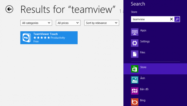 Microsoft ra mắt Teamviewer Touch cho Windows 8