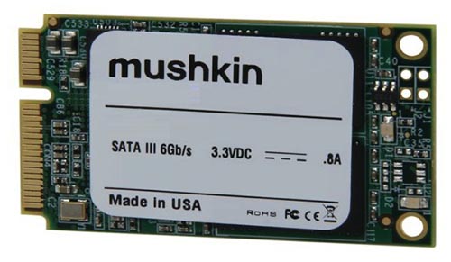 Giới thiệu ổ SSD mSATA 480GB đầu tiên trên thế giới của Mushkin