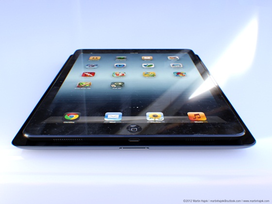 Apple tung bản concept iPad thế hệ 5 thiết kế giống iPad Mini