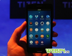 Samsung chính thức công bố điện thoại chạy Tizen