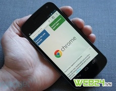 Lướt web bằng Chrome trên Android sẽ rẻ hơn