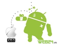 Smartphone Android có thật sự vượt iOS về thị phần?