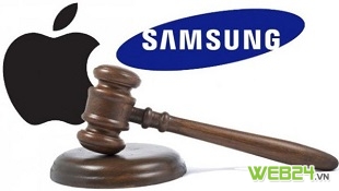 Samsung được giảm 450 triệu USD tiền bồi thường cho Apple