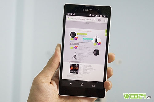 Sony Xperia Z chính hãng đặt hàng từ 20/03, giá 16,5 triệu đồng