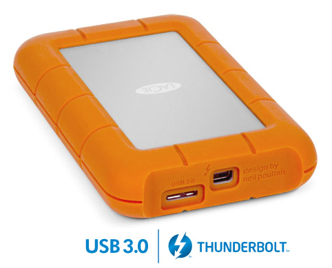 LaCie ra mắt ổ lưu trữ độ bền cao, tùy chọn HDD/SSD, hỗ trợ Thunderbolt và USB 3.0
