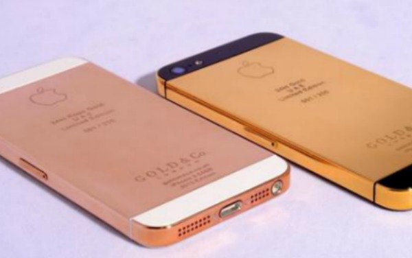 iPhone 5 mạ vàng: Khi giàu sang lên tiếng