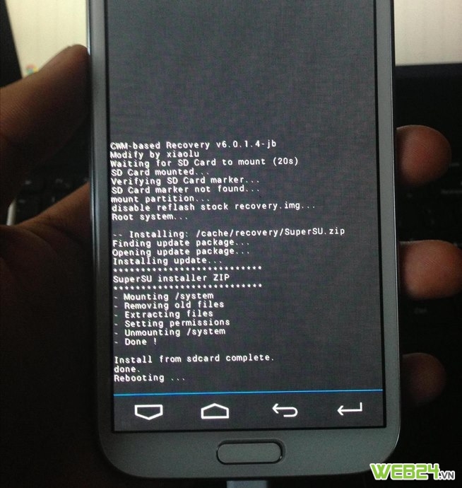 Cách Root Samsung Galaxy Note 2, cách root note 2, samsung galaxy note, huong dan cach root samsung galaxy note2