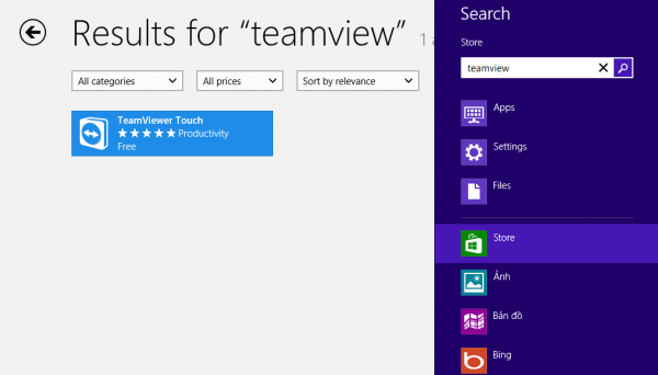  Microsoft ra mắt Teamviewer Touch cho Windows 8 