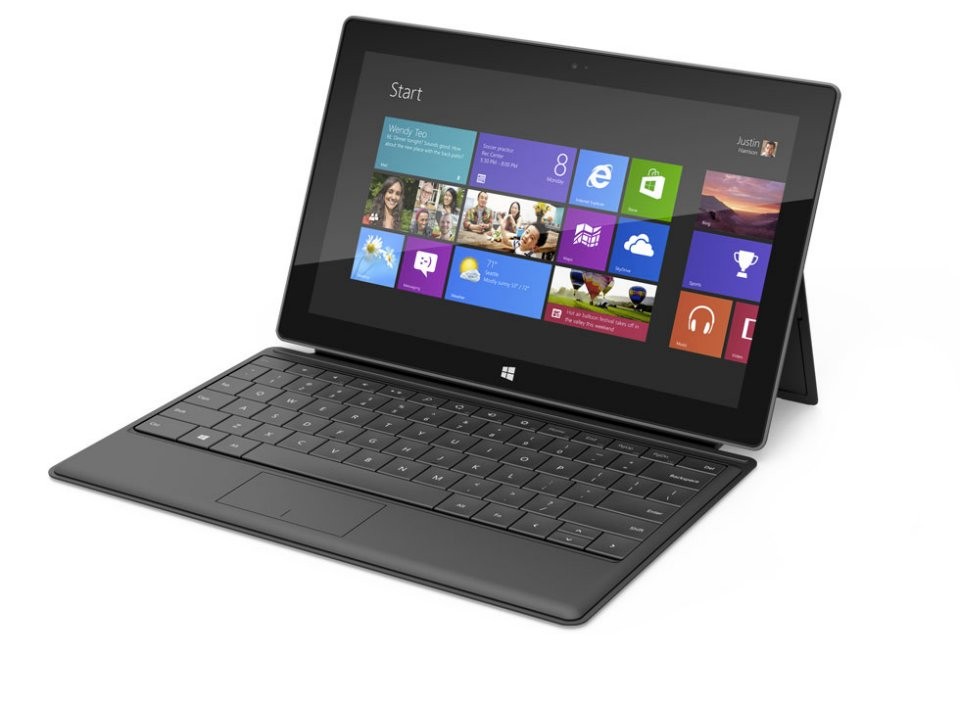 Tablet Surface Windows 8 Pro có giá ngang tầm Ultrabook 