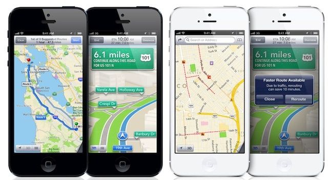 Apple quyết tâm diệt tận gốc Google Maps 