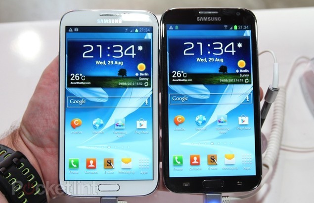 So sánh Samsung Galaxy Note II (N7100) với Galaxy Note(N7000)