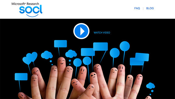 Microsoft ra mắt mạng xã hội Socl bản thử nghiệm