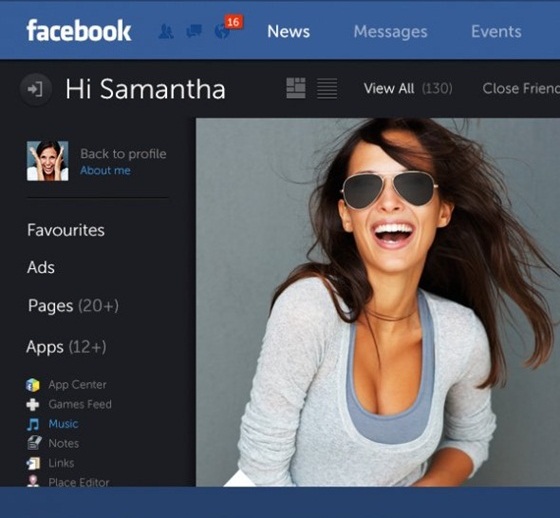 Facebook thay đổi giao diện mới cực đẹp thay thế cho Timeline ?