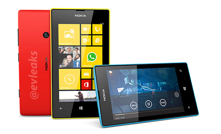 Rò rỉ thiết kế của Lumia 720 và Lumia 520