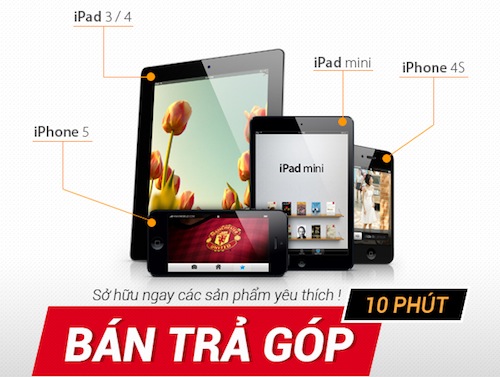 Sở hữu ngay iPhone 5 trả góp tại Hnam Mobile với giá 5.097.000đ