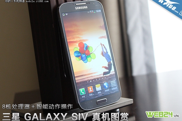 Rò rỉ loạt ảnh mới cực rõ nét về “Galaxy S IV”