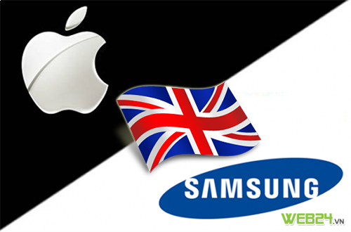 Samsung thua Apple trong vụ kiện ở Anh về bằng sáng chế liên quan tới kết nối 3G