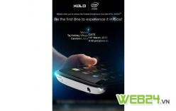 Xolo ra mắt smartphone dùng VXL Intel nhanh nhất vào ngày 14/3