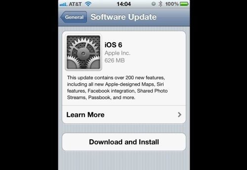 Cách tải, cài đặt iOS 6 trên iPhone, iPad, iPod Touch